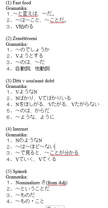 Popis témat japonština konverzace pattarawan syllabus.JPG